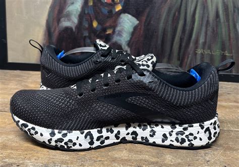 leopard print brooks|brooks revel 5 leopard print.